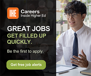 Great jobs get filled up quickly. Find your next job at careers.insidehighered.com